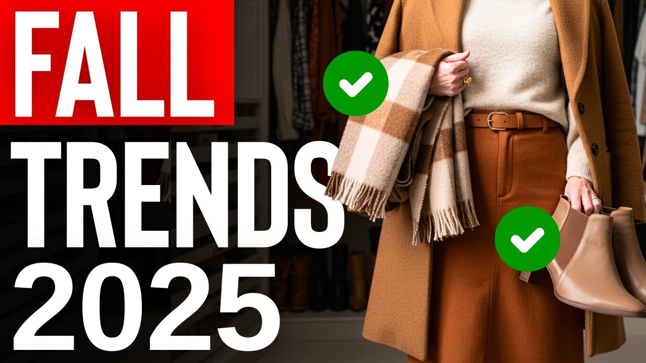 Top 10 MUST TRY Fall Fashion Trends in 2025