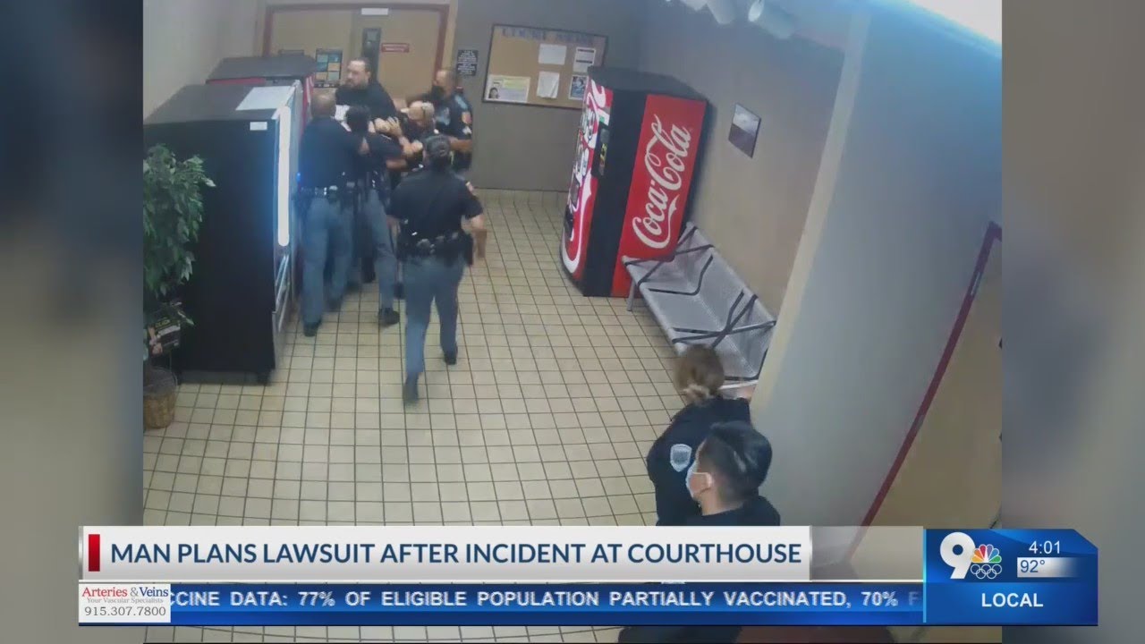 Man mulls lawsuit over encounter with EPPD at municipal courthouse