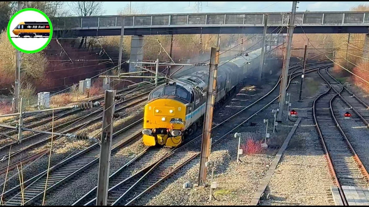 Saturday specials on the West Coast Main Line at Farington junction