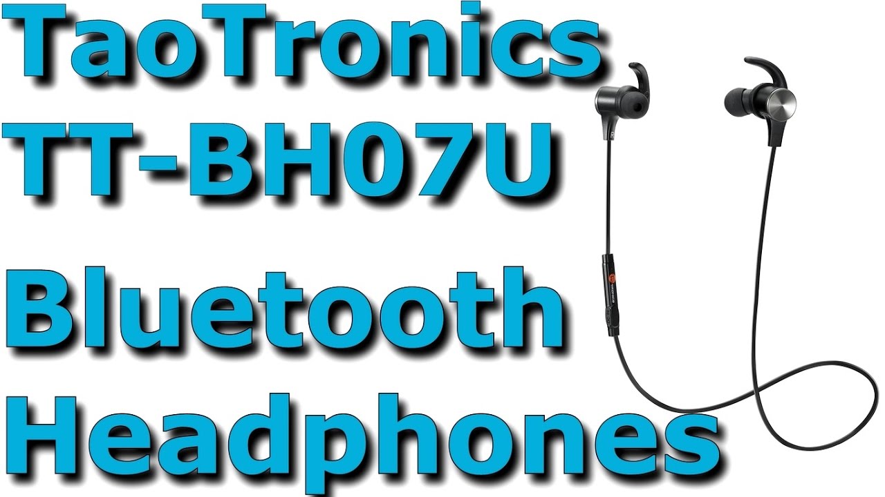 TaoTronics TT-BH07U 4.1 Bluetooth Headphones-Magnetic Earbuds Unbox Thorough Review-Setup