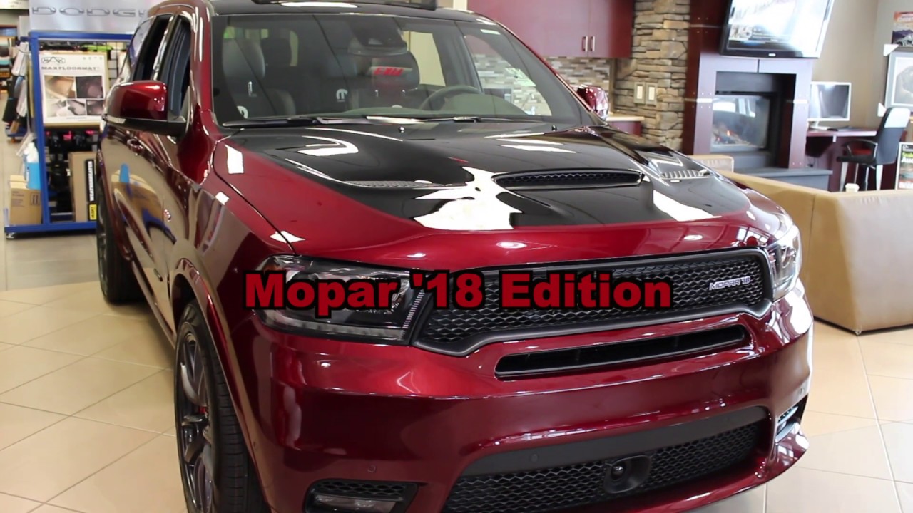2018 Dodge Durango SRT Mopar Edition | 18DU5645 | Crosstown Chrysler Jeep Dodge | Edmonton AB