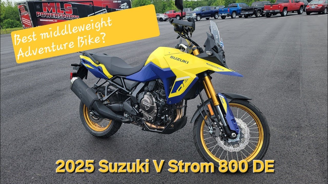 2025 Suzuki Vstrom 800 DE First Ride