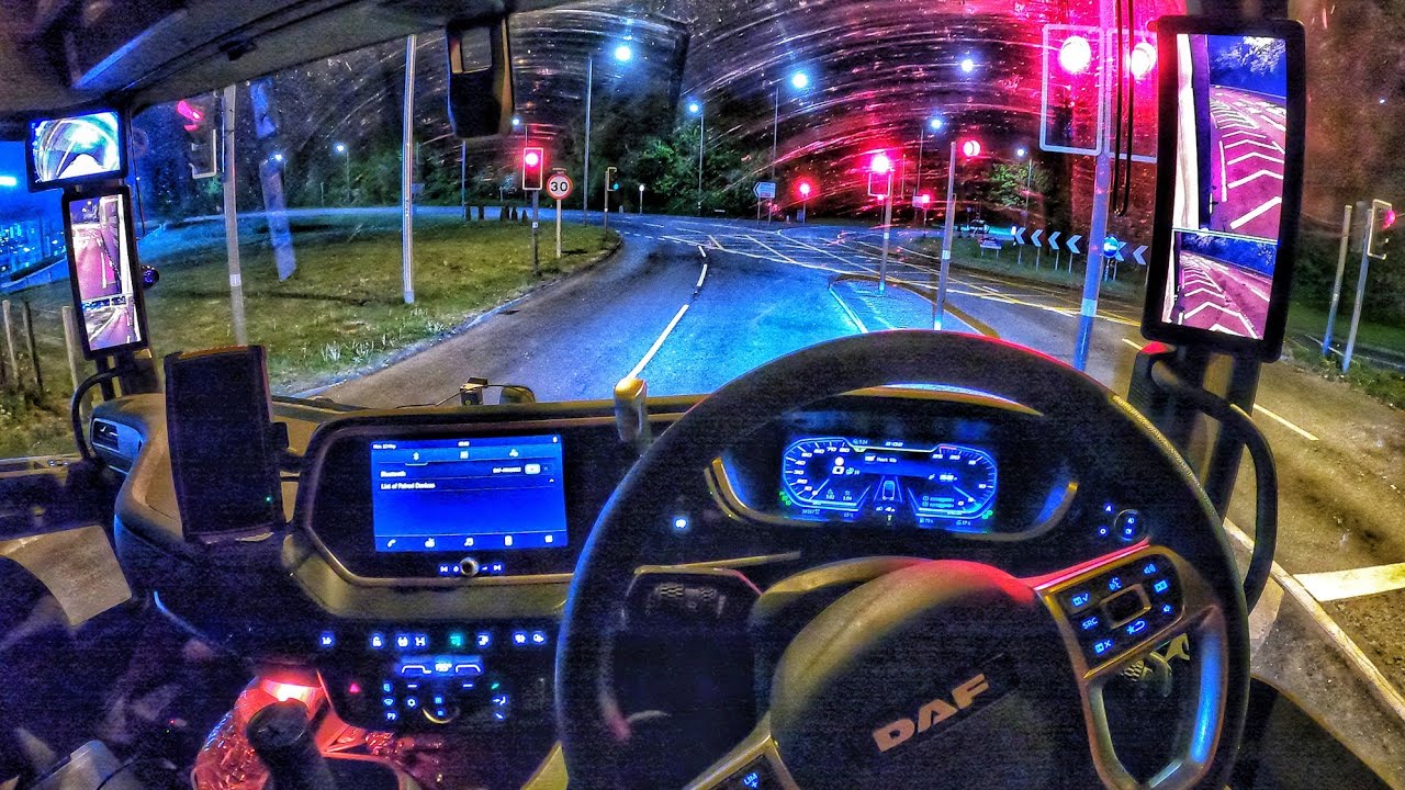POV DRIVING  BRAND  NEW  DAF XF 2025 - adrian cox uk
