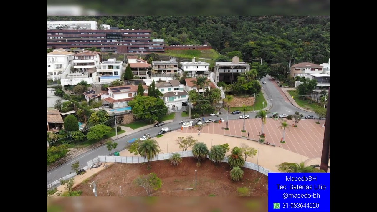 Praça do Papa Voo  DJI Mavic Air.