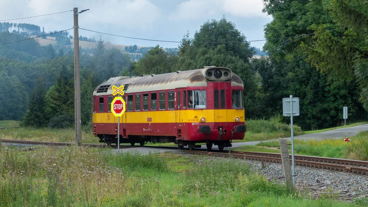 Krokodýl 851.005 z Malé Morávky do Bruntálu | 04.08.2024