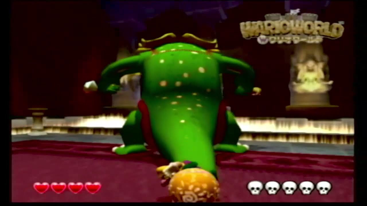 Wario World Attract Mode (Japan Version Only)