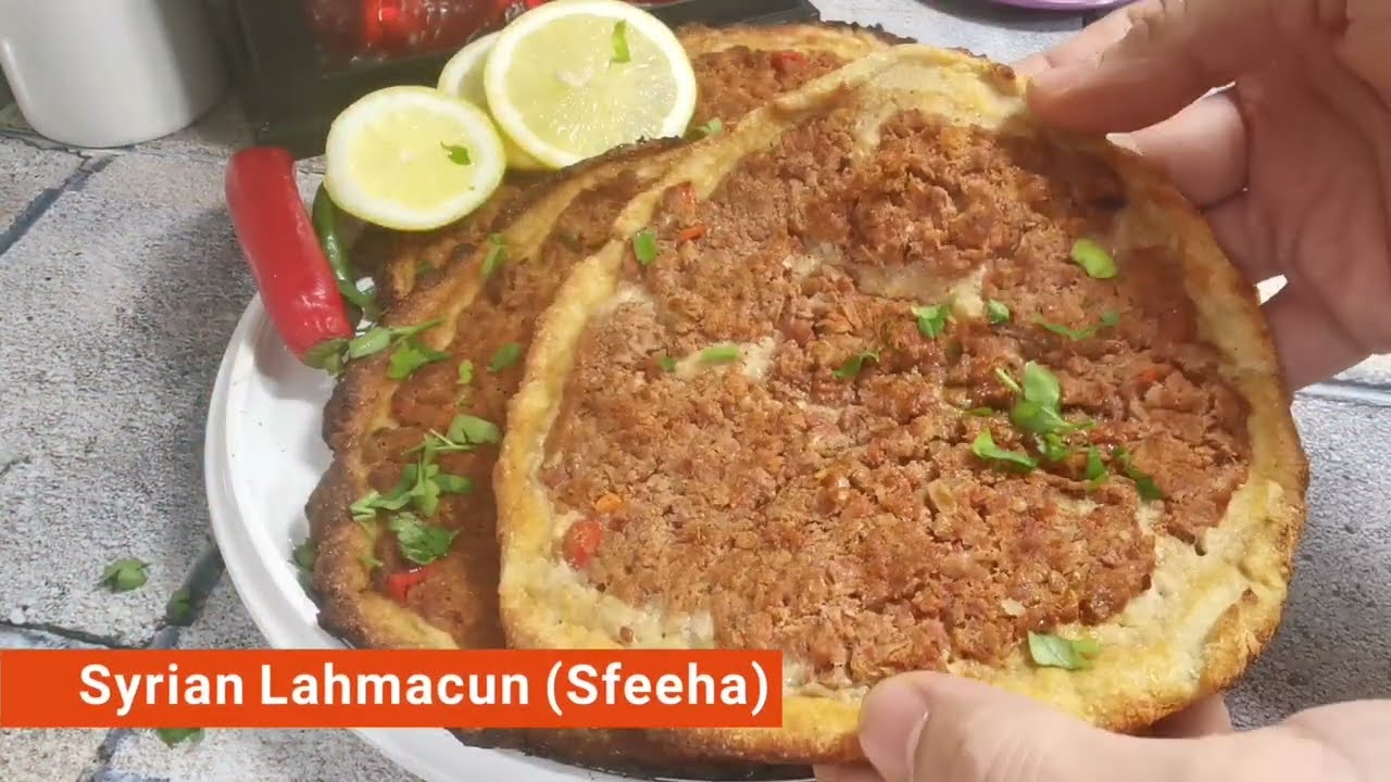 KETO l Experience the Magical Flavors of Syrian Lahmacun l Sfeeha صفيحةشامية كيتو دايت