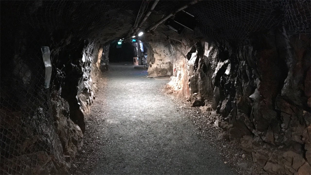 Underground Hard Rock Mine Tour of Vale Chasm in Sudbury, Ontario, Canada
