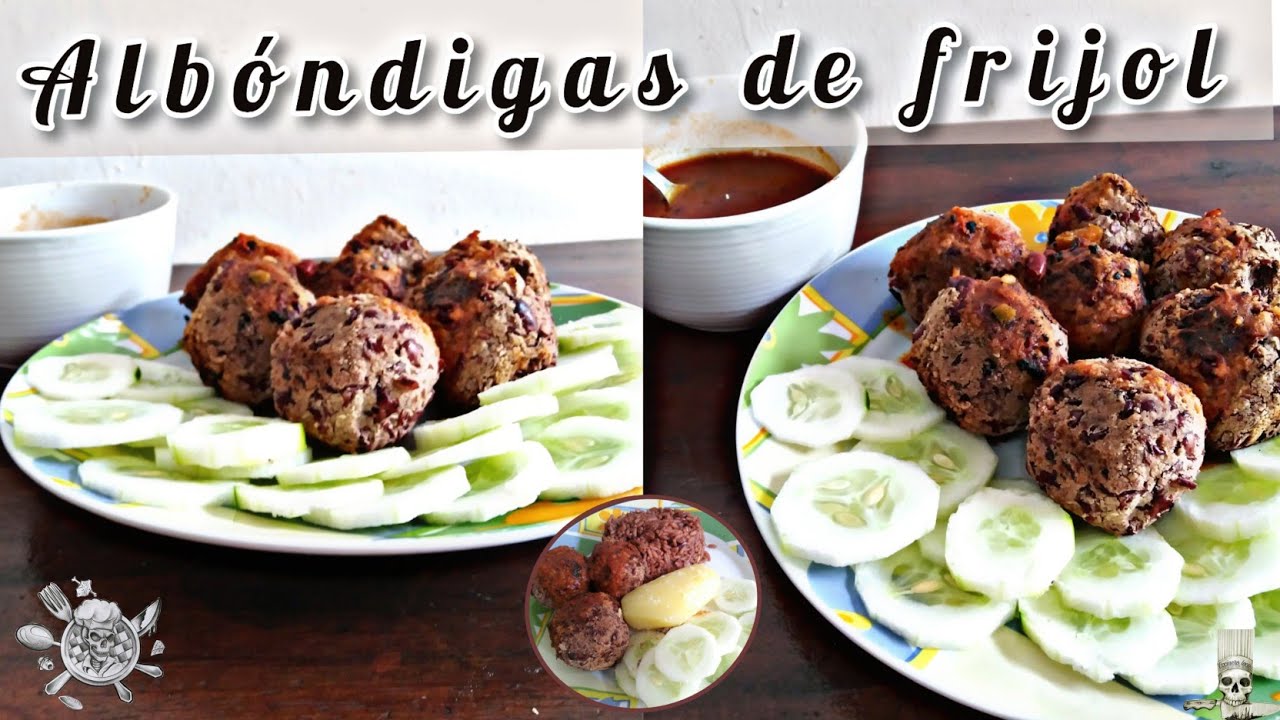 Albóndigas De Frijoles Fácil Y Rápido | Cocinero Loco