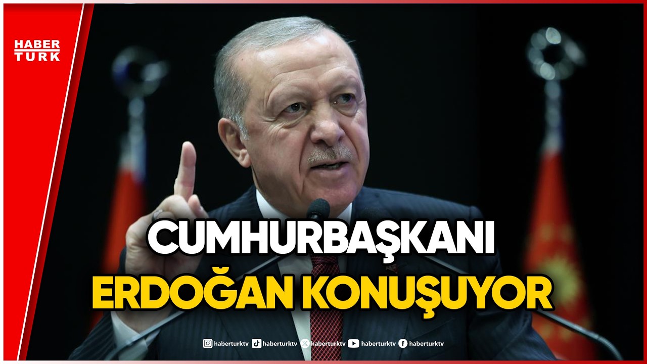 #CANLI - Cumhurbaşkanı Erdoğan, AK Parti Grup Toplantısı'nda konuşuyor