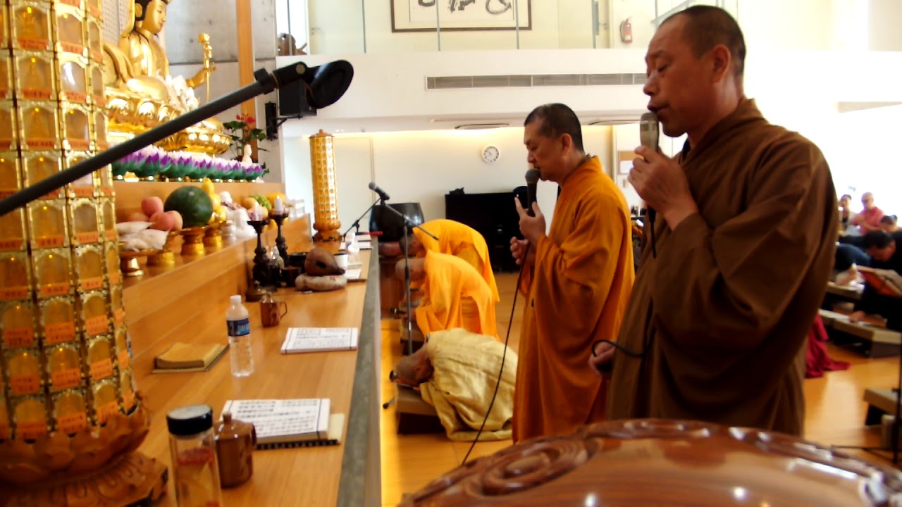 Emperor Liang Repentance Chanting, during KYCL Di Zang Repentance Chanting Ceremony 2017