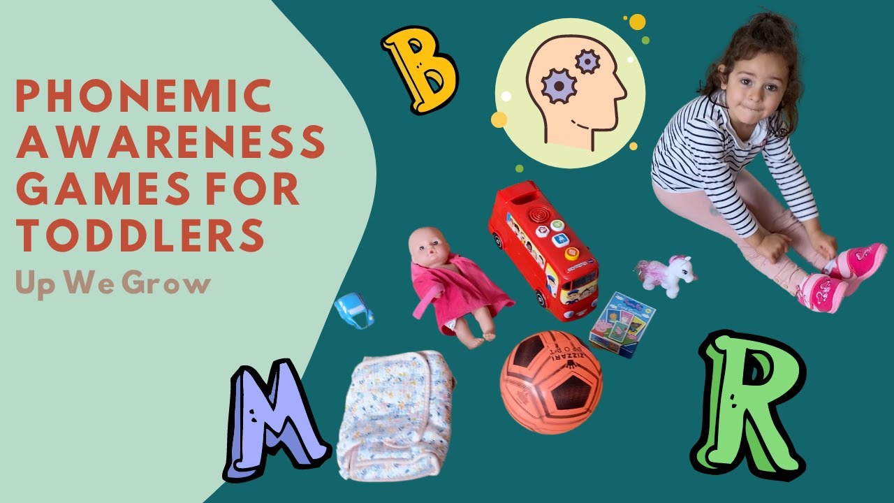 Phonemic Awareness Games for 2 yrs+ // Teaching Toddler to Read // Homeschooling