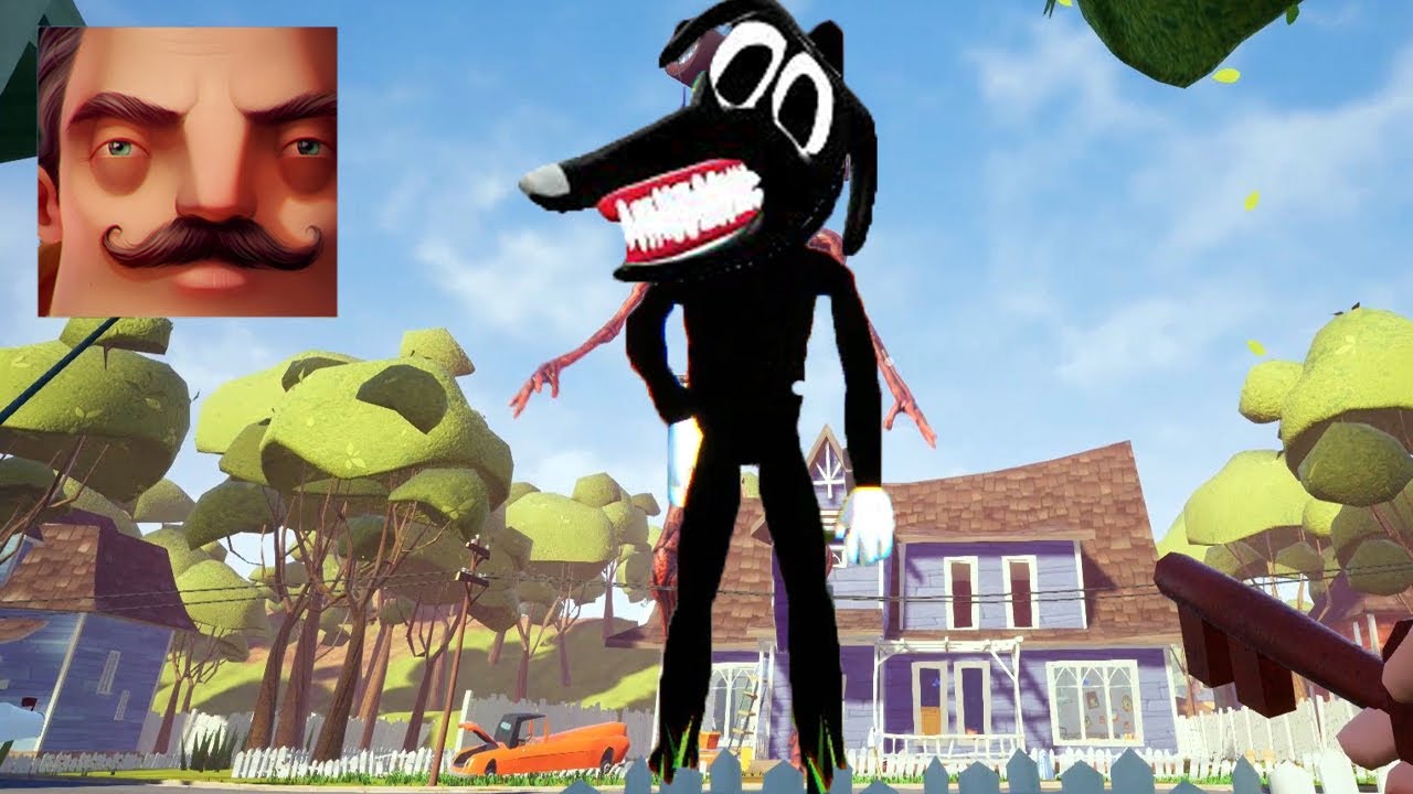 Hello Neighbor - My New Neighbor Cartoon Dog Act 1 Gameplay Walkthrough