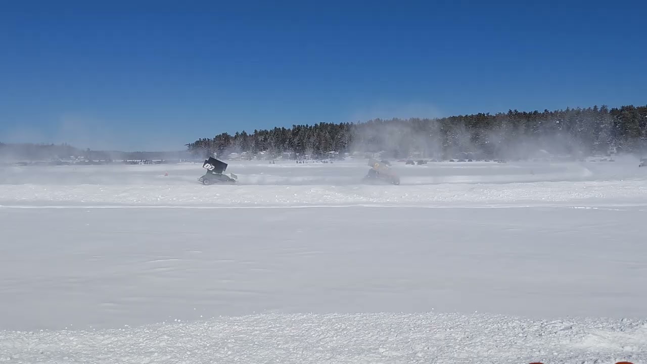 NH ice races on Milton 3 ponds Feb 22 2026