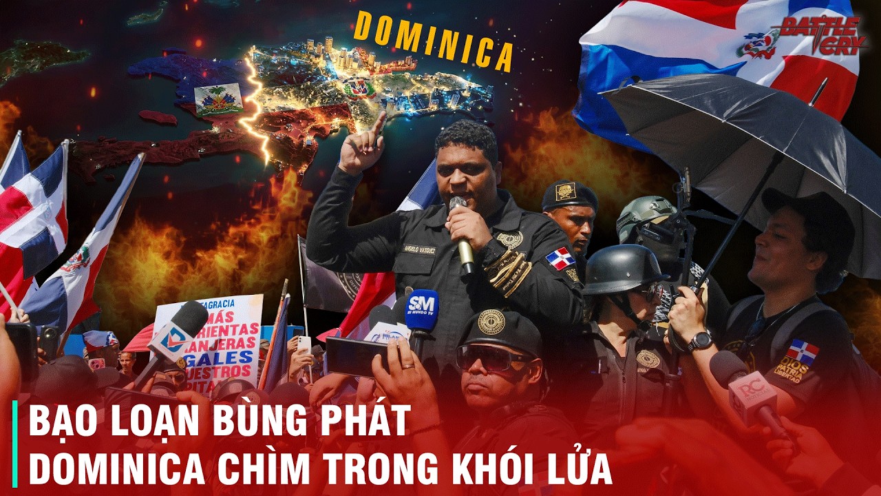 BIỂU TÌNH, BẠO LOẠN: C.H DOMINICA TRỞ THÀNH NẠN NÂN TIẾP THEO CỦA CÁI GỌI LÀ 