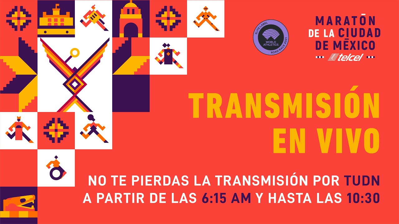 🔴 #EnVivo | Sigue el Maratón de la ciudad de México Telcel
