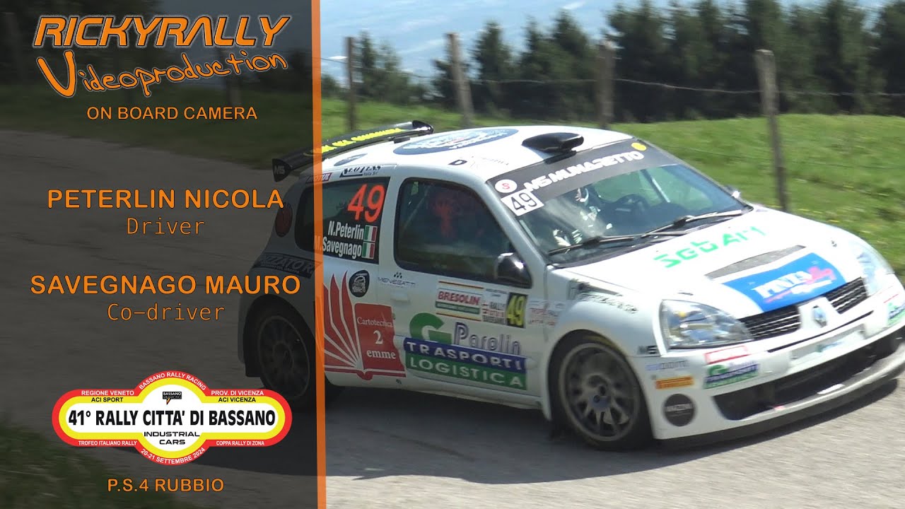 OBC PETERLIN - SAVEGNAGO // 41° Rally Citta' di Bassano 2024 // P.S.4 Rubbio