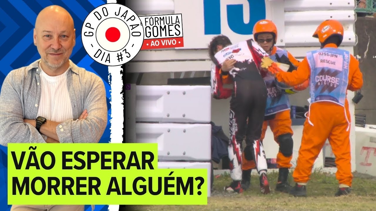NOVA F-1, AL&Eacute;M DE RUIM, PODE MATAR (F-GOMES, GP DO JAP&Atilde;O, DIA #3)