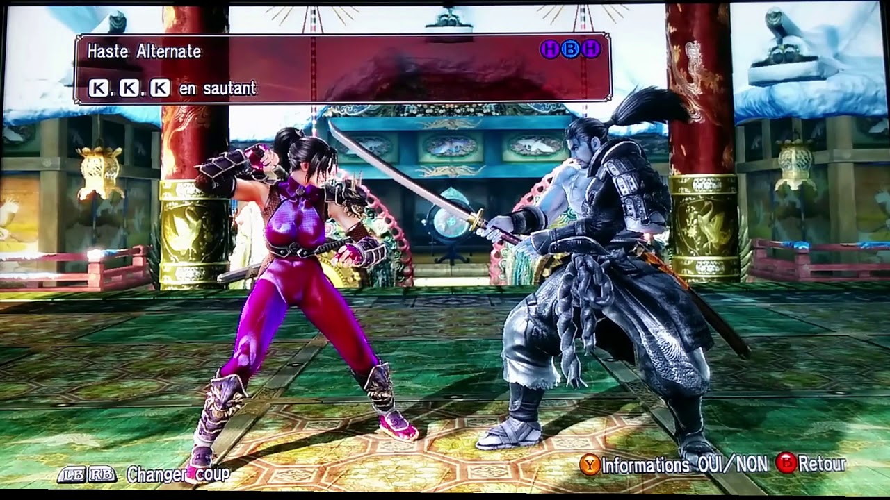 Soul Calibur IV Taki Command Moves List