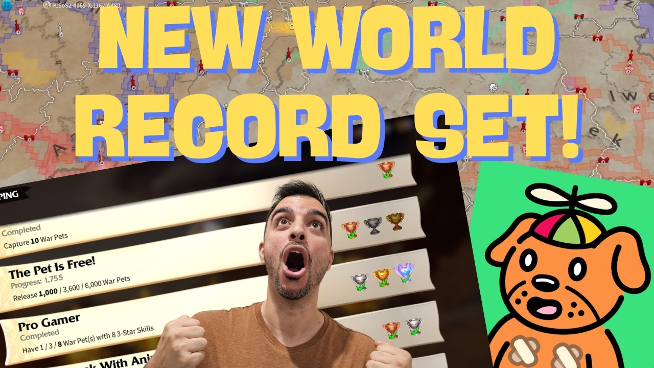 JasonGee Sets NEW War Pet WORLD RECORD! | Call of Dragons