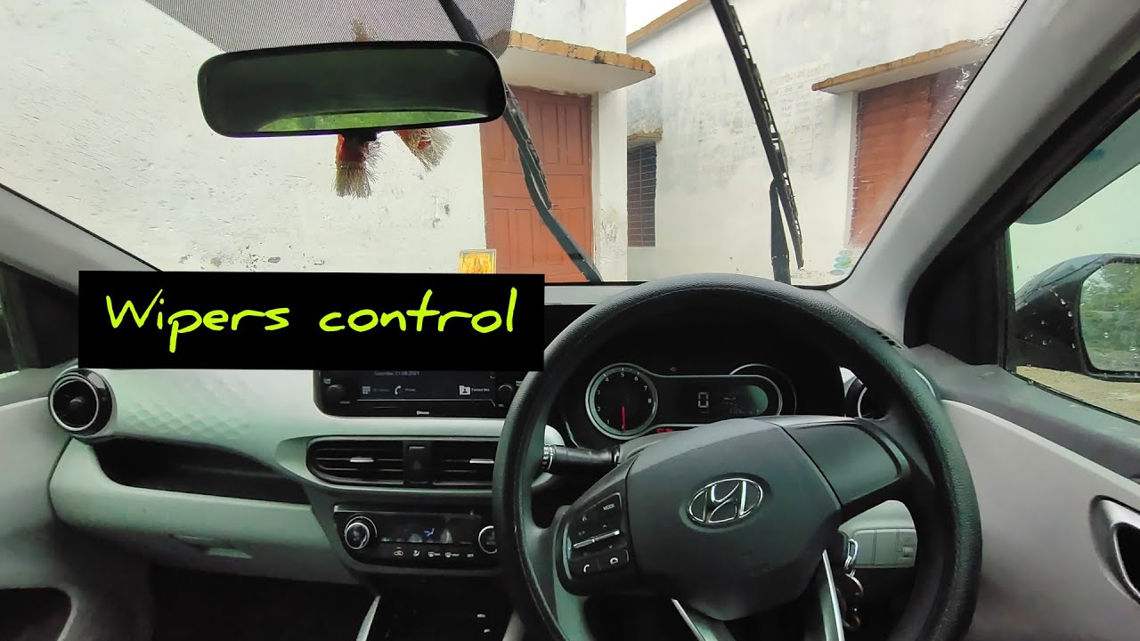 Grand i10 NIOS || Wiper Controls ✅✅ Full Detail on Wipers Bs6 Car