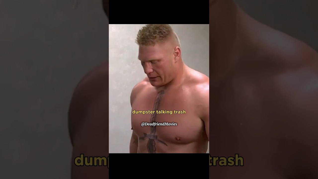 Brock Lesnar After Defeating Frank Mir