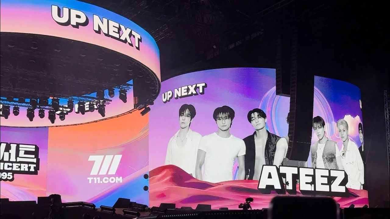 11222025 ATEEZ Opening at Dream Concert in Abu Dhabi