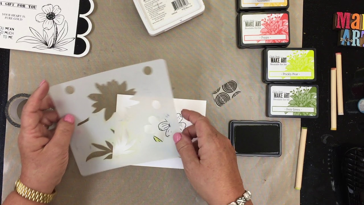 Wendy Vecchi Shading Stamps Technique