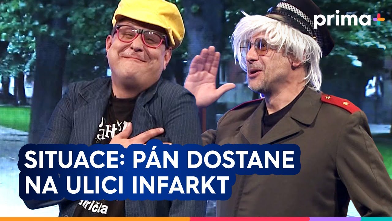 Partička: Situace: Pán dostane na ulici infarkt