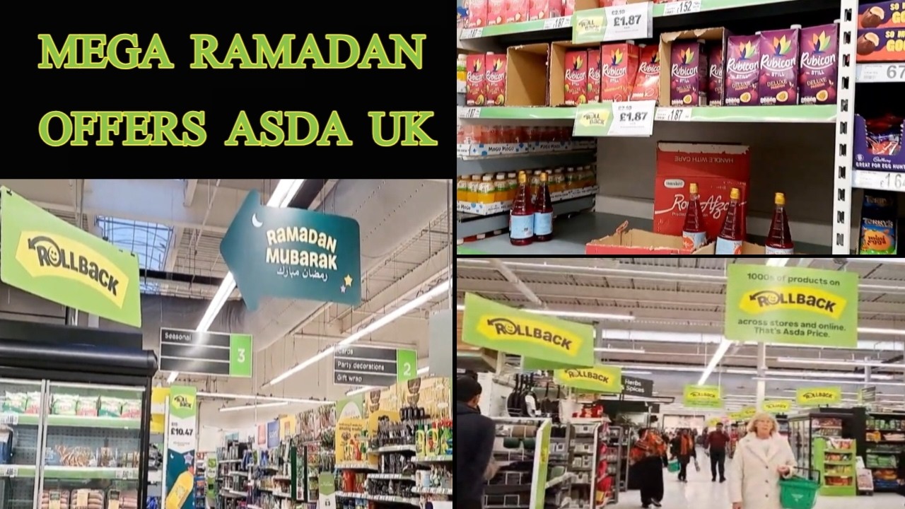 Uk Biggest Ramadan Offers | Mega Ramadan Sale in Asda 2026 | Mega Ramadan Offers At Asda UK