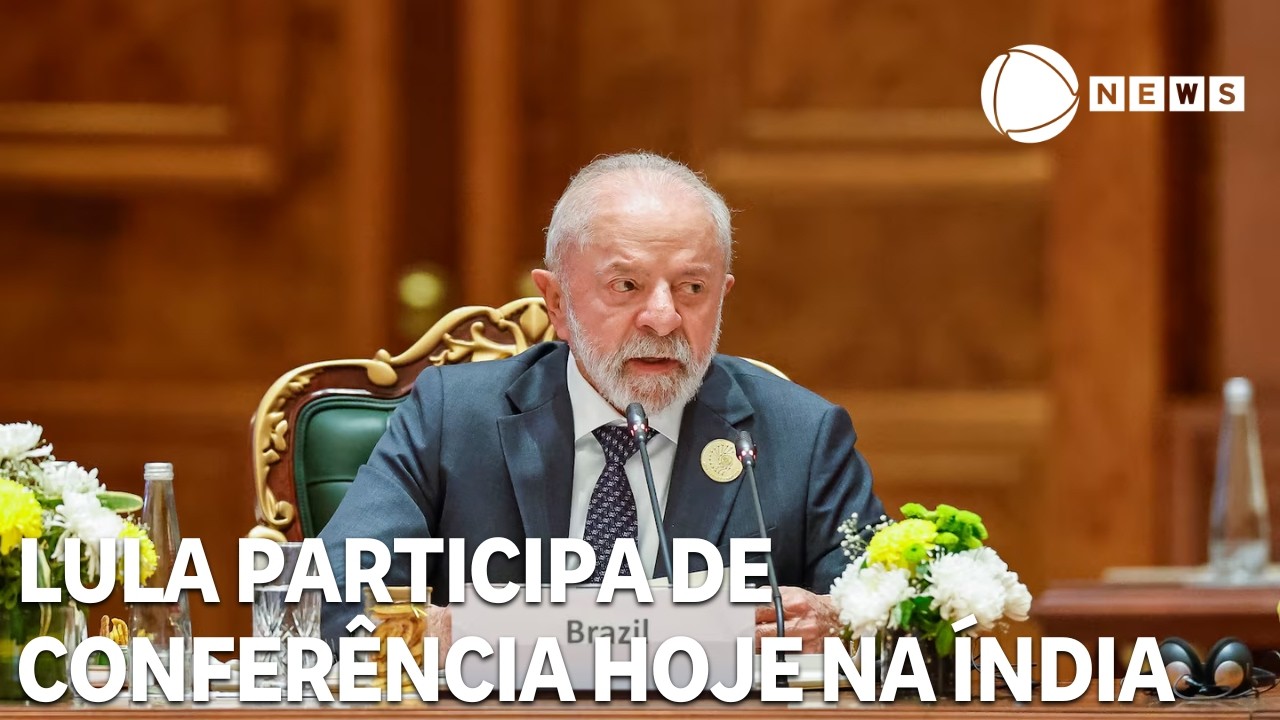 Lula participa de conferência hoje na Índia