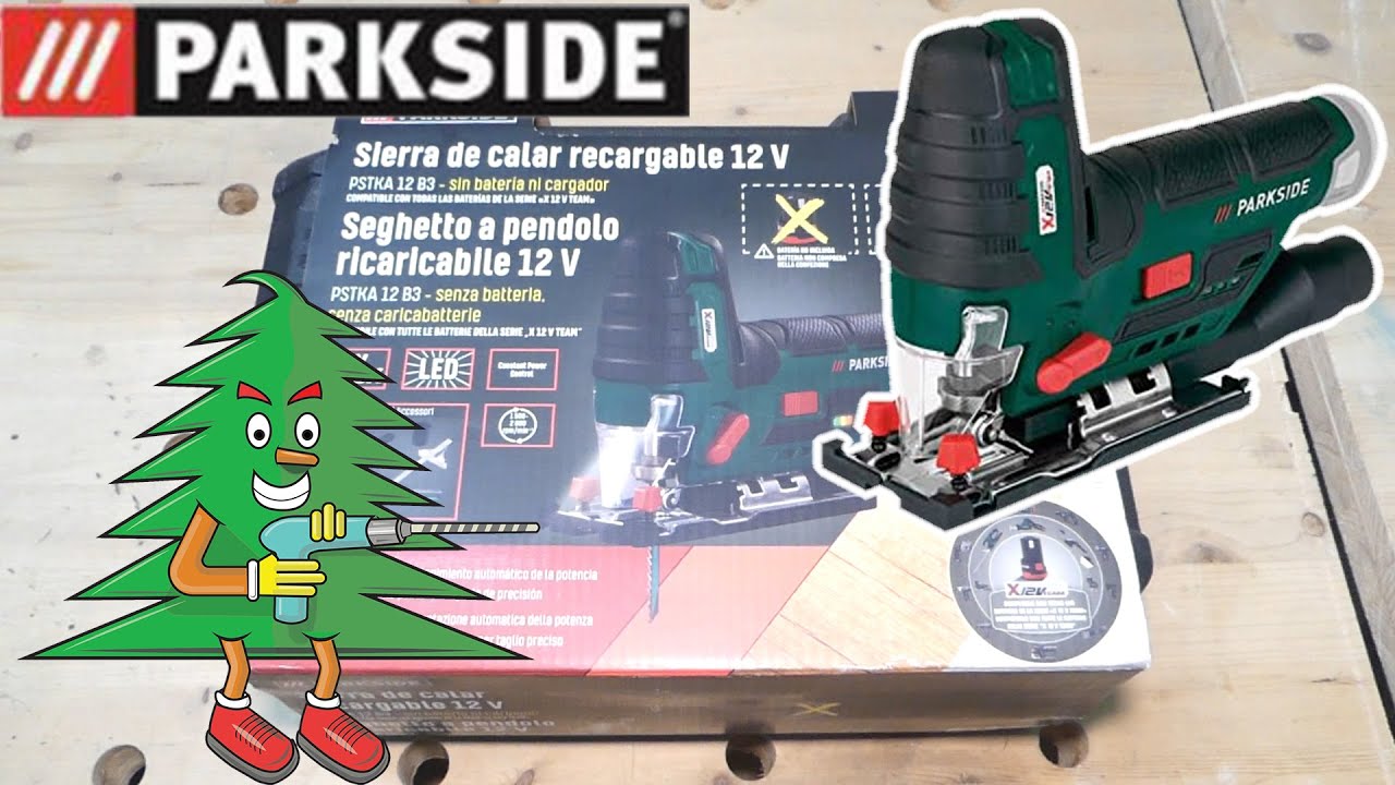 Seghetto a pendolo Parkside - PTSKA 12 B3 - Unboxing e Recensione #parkside #lidl