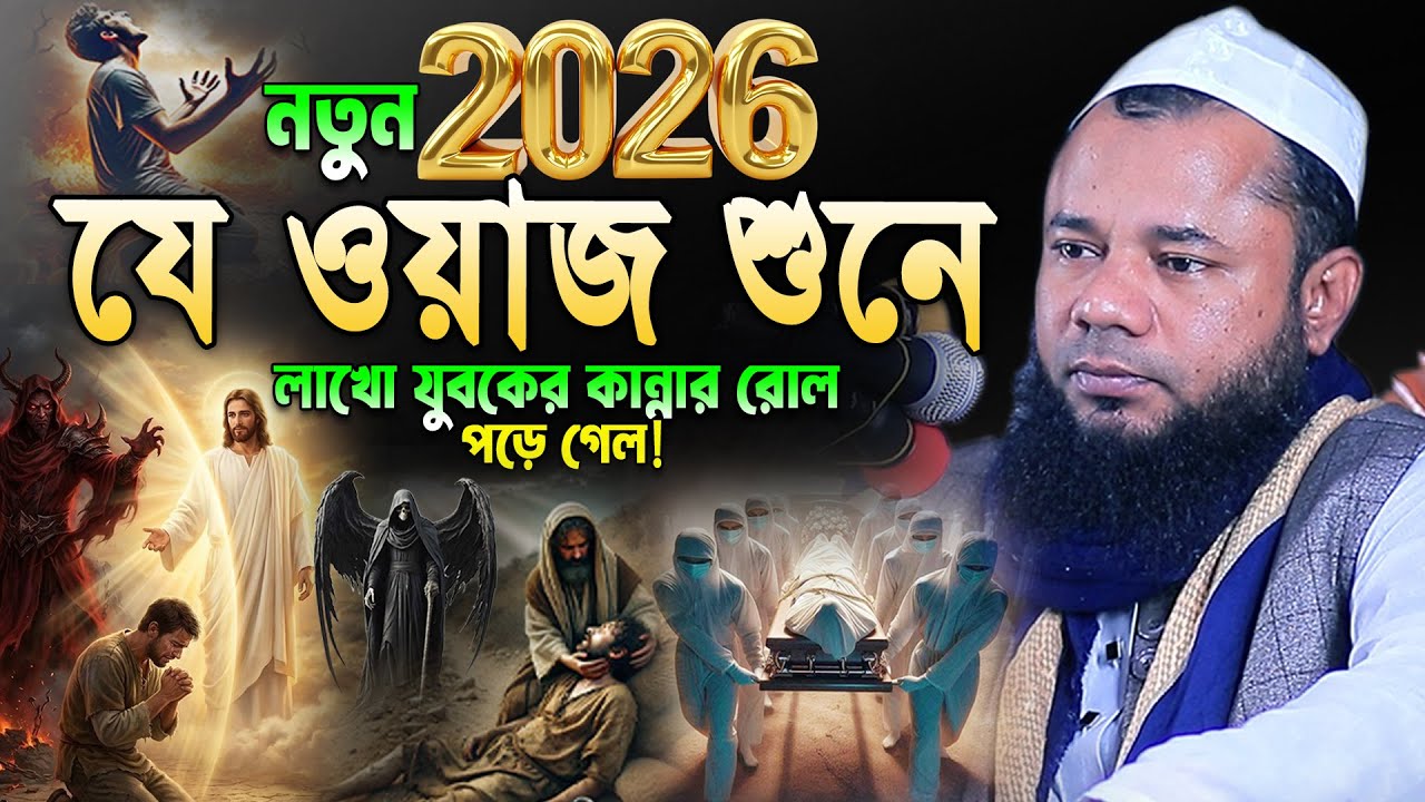 যেই ওয়াজ শুনে হাজারো যুবক কাঁদলো। শরিফুজ্জামান রাজিবপুরী ২০২৬। Sharifuzzaman Rajibpuri New Waz 2026