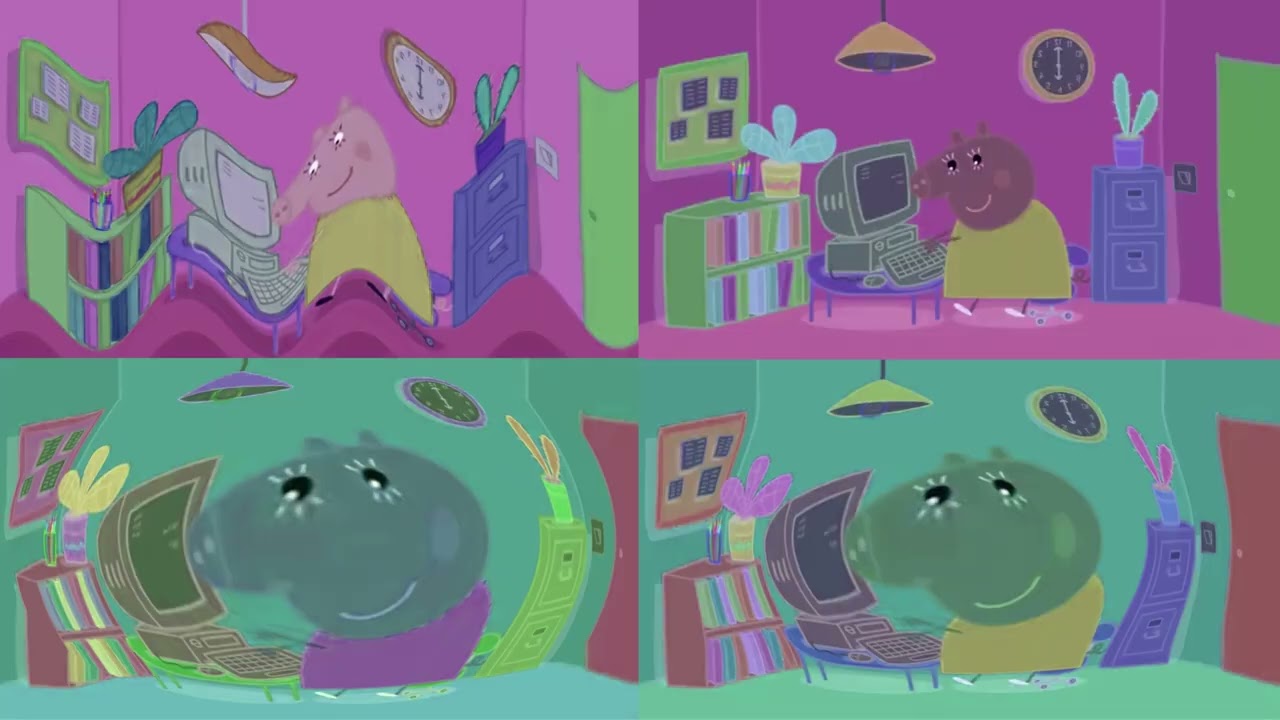 Peppa ! Lights Out, Peppa ! Effects Sponsored By Klasky Csupo 2001 Effects x4 | Invert
