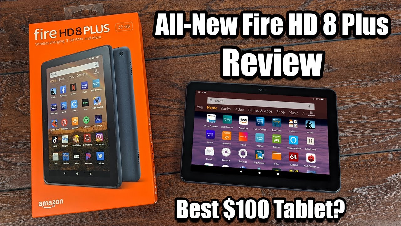 All-New 2020 Fire HD 8 Plus Tablet Review - Benchmarks,Gaming,Emulation