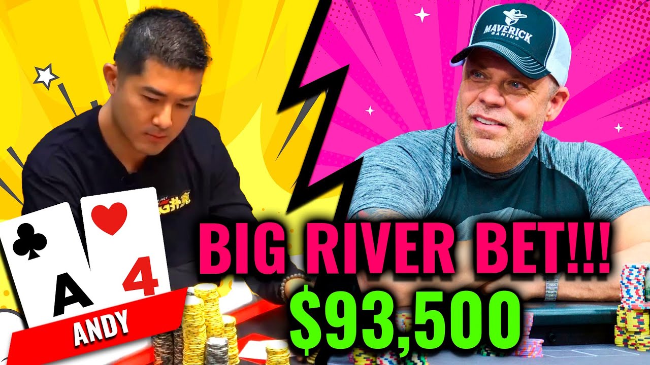 Massive River Bet By Andy Against Eric Persson!!