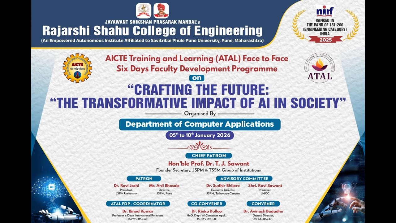 Faculty Development Program (FDP) on Emerging Trends in Technology & Innovation