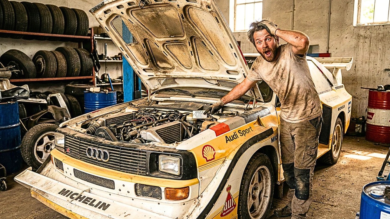 They Sold Me a 'Body Kit' Audi for $1,000... It's a REAL Banned Group B Rally Monster!
