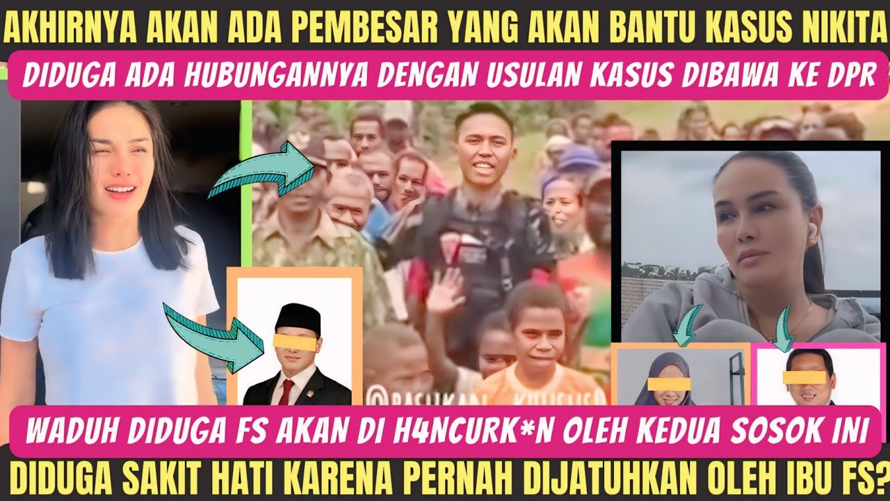 NIKITA AKAN DIBANTU OLEH SOSOK PEMBESAR DALAM KASUSNYA‼️DIDUGA DIAMBANG K3H4NCUR*N DARI DUA ORG INI❓