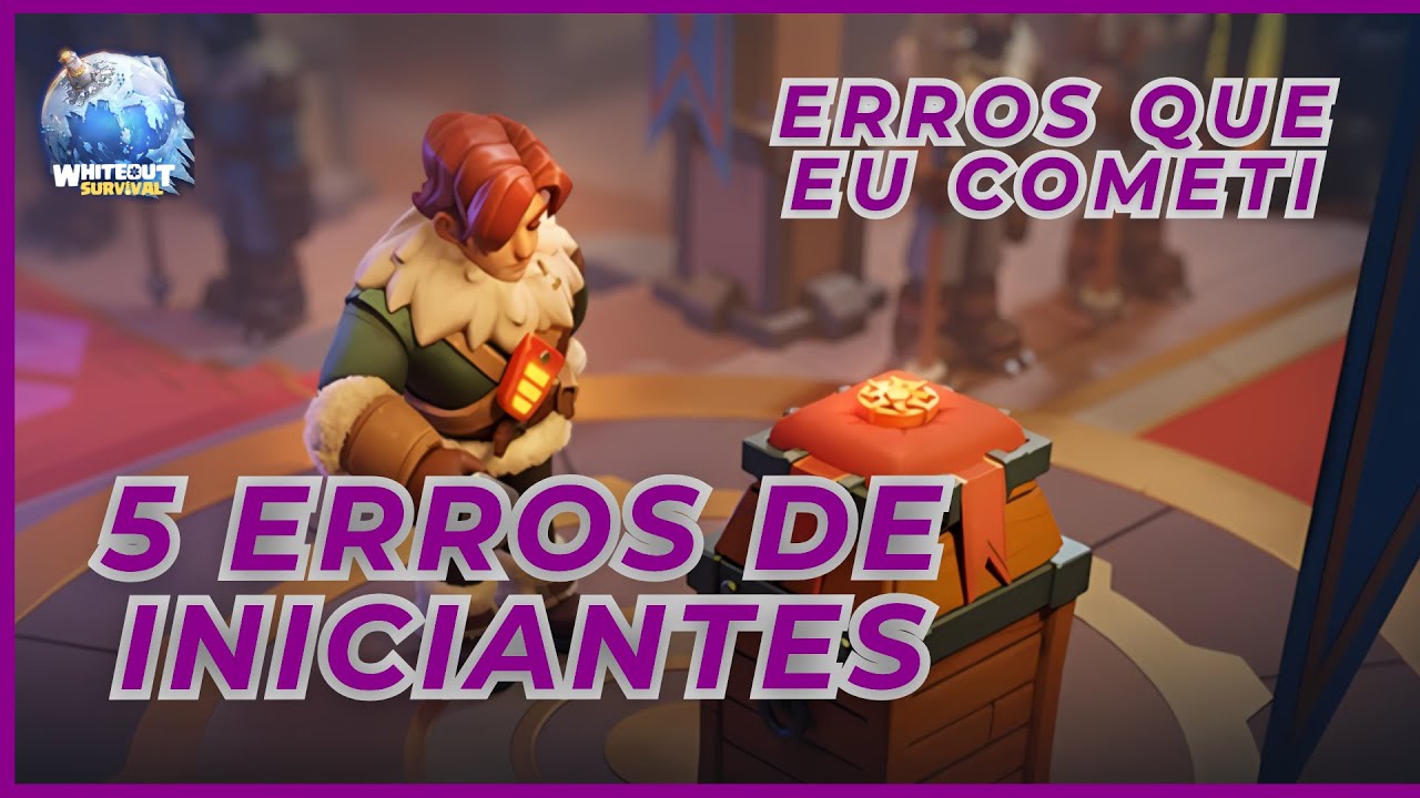 ⭐ Pare de Cometer Esses 5 Erros URGENTE! ⚠️ | ❄️  Whiteout Survival