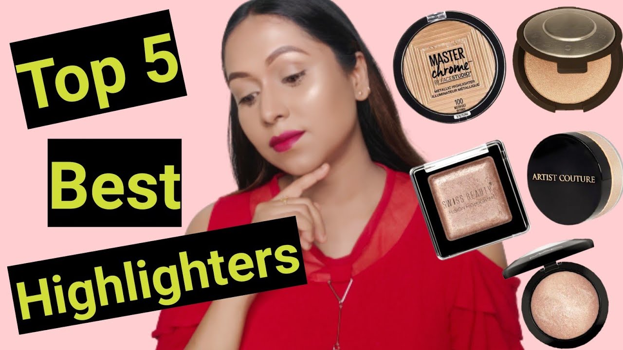 Top 5 Best Highlighters | Best Affordable Highlighters in India | Best 5 Makeup Highlighters 2022