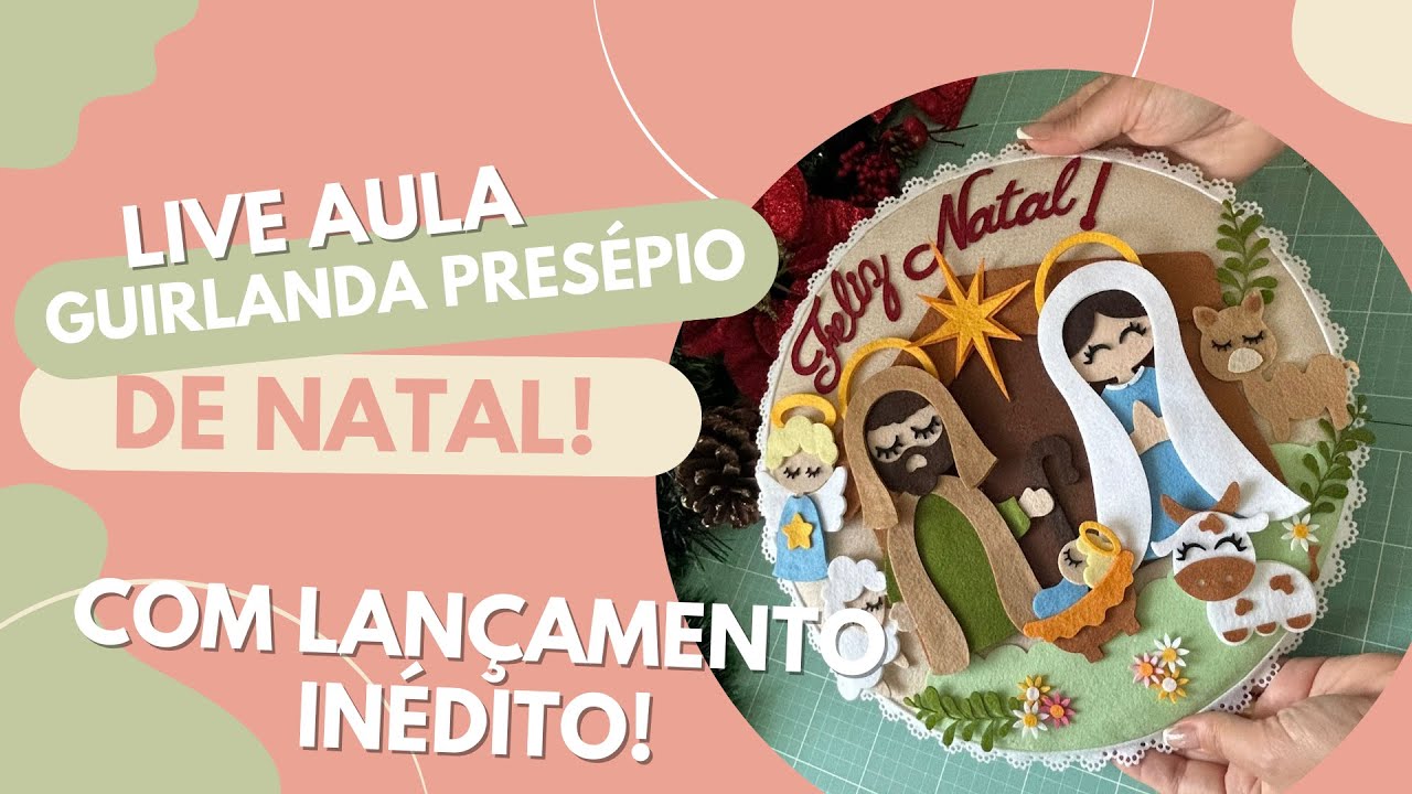 VIDEO AULA APOSTILA DIGITAL GUIRLANDA NATALINA - APOSTILA COM TEMA DE NATAL - ATELIÊ DA BETA