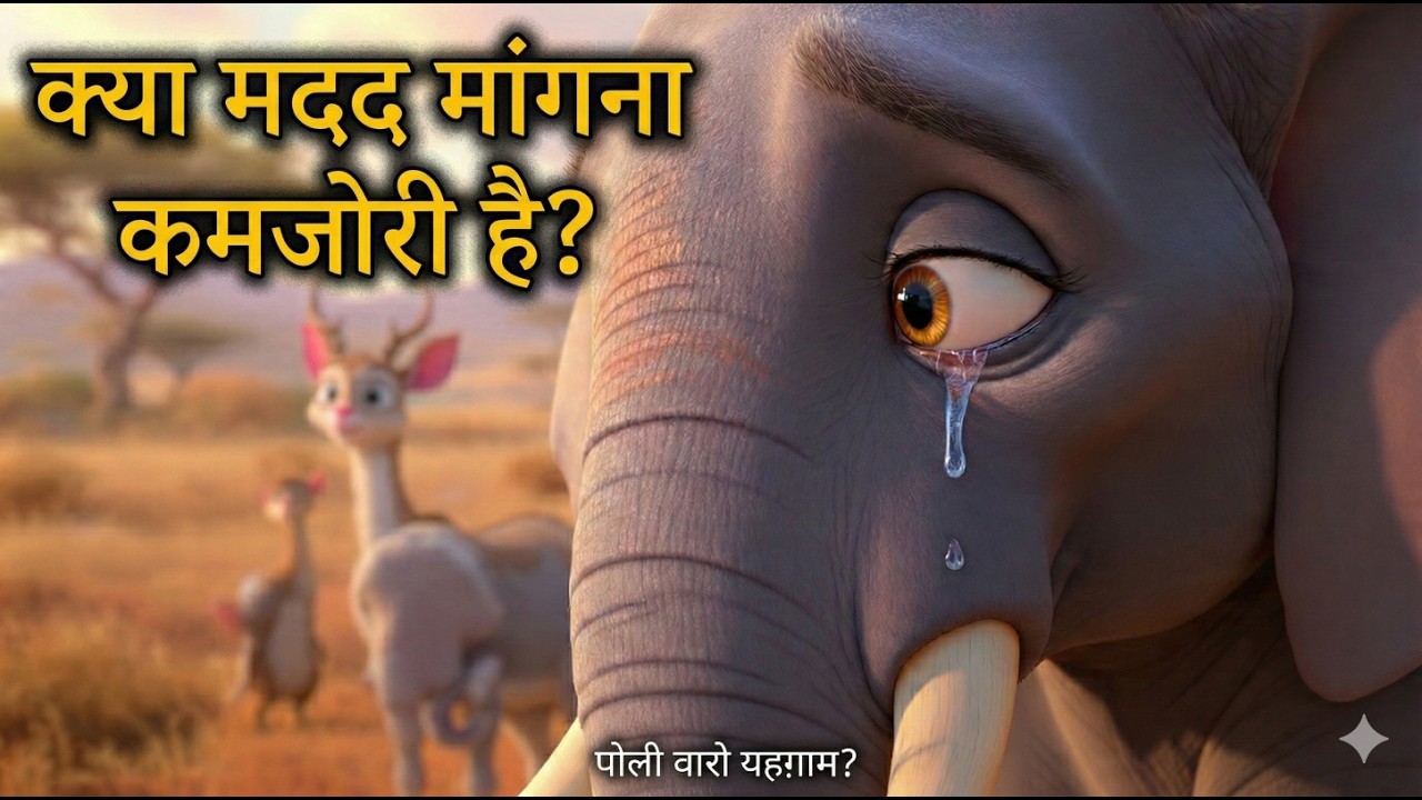 “क्या मदद माँगना कमज़ोरी है? | Elephant Story That Hits Hard”