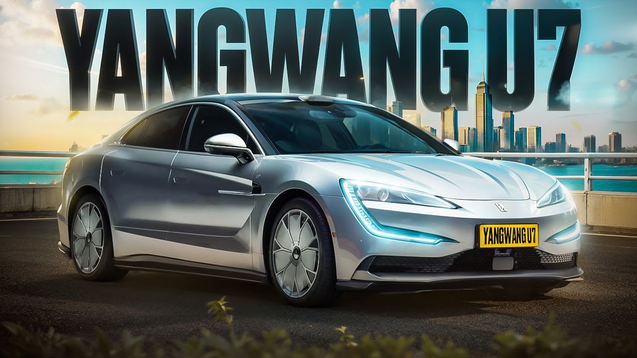 YangWang U7 Роскошный седан от BYD #авто #byd #yangwang