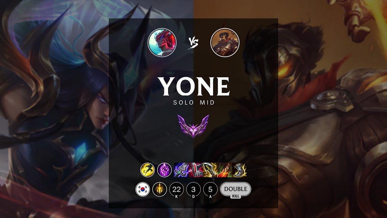 Yone Mid vs Viktor - KR Master Patch 12.12