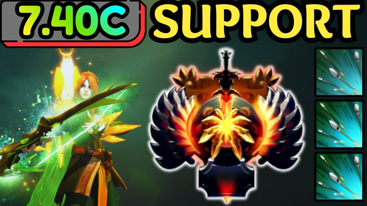 🔥 WINDRANGER POS 4 — SHACKLE 😈 POWERSHOT 😈 FOCUS FIRE 😈 | DOTA 2 🔥