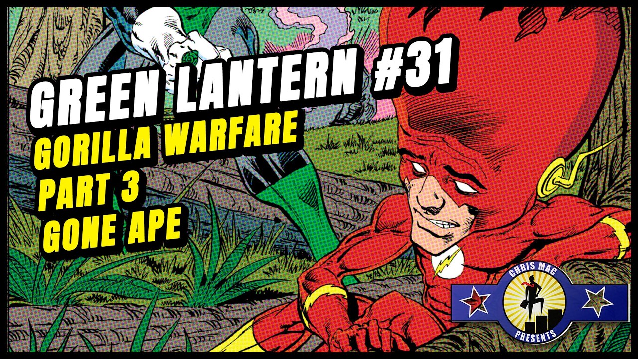 Green Lantern #31 (1990) DC Comics Review | Gorilla Warfare Part 3 | Hal & Flash Go Ape