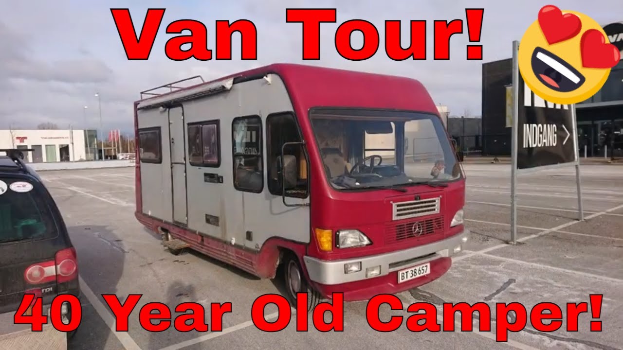 Van Tour. Peters 1982 Mercedes Camper.