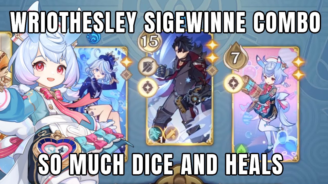 Wriothesley and Sigewinne Synergize So Well! | Genshin TCG