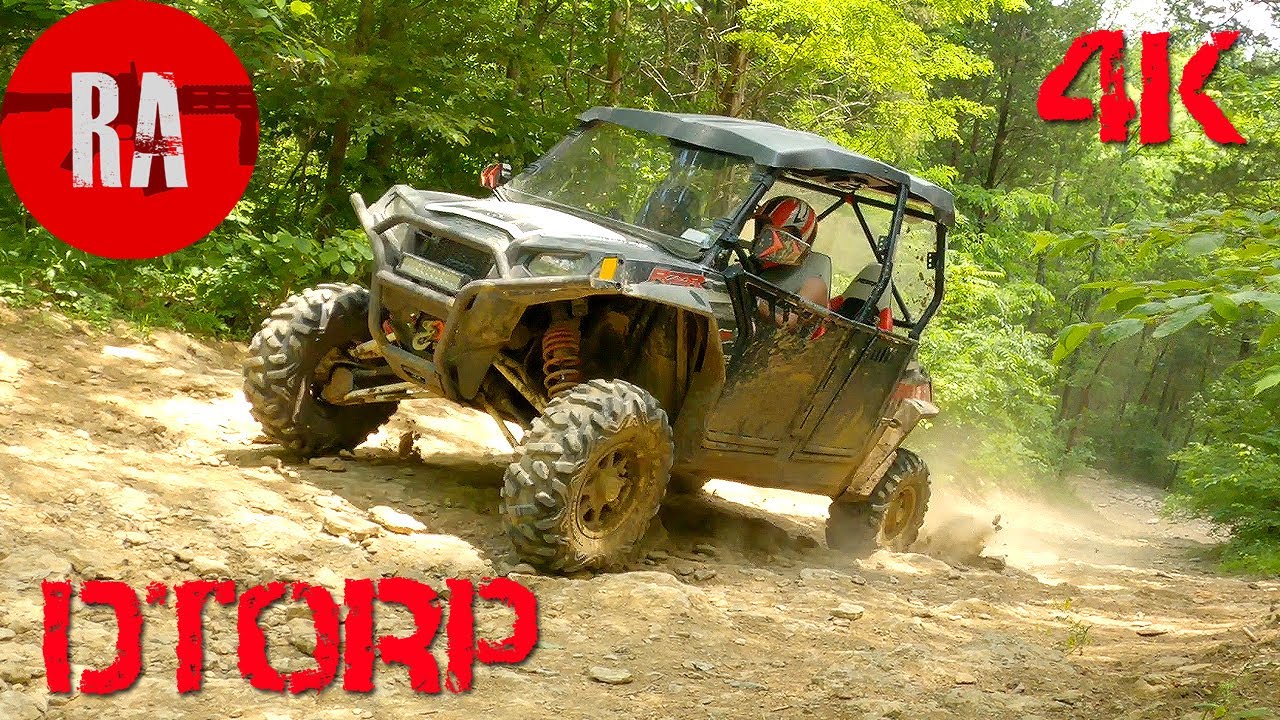 RZR 4 seater trail riding at Dirty Turtle Offroad Park!